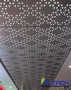 ฝ้าเพดานอลูมิเนียมลายตาข่ายสมัยใหม่สำหรับห้างสรรพสินค้าและ<span class=keywords><strong>ผนัง</strong></span>ม่าน<span class=keywords><strong>ภายนอก</strong></span>บ้านพักตากอากาศ - Product Image 2
