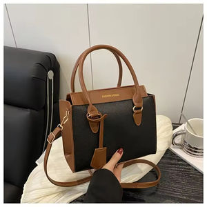 Solid Color Women's Trendy Casual Simple One-Shoulder Crossbody Small <b>Square</b> Handbag 2026 - Product Image 3