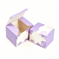 Boîte d'emballage en carton imprimée en couleur avec logo personnalisé pour bonbons, savons, bougies et produits cosmétiques – Vente en gros