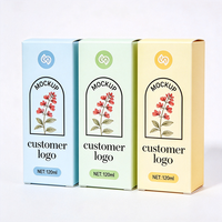 Boîte en carton blanc avec laminage brillant de luxe, production en 72h, boîte cadeau biodégradable pour cosmétiques