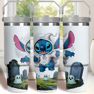 Halloween Cartoon 30oz UV Printed Tumbler Custom Promotional Drinkware Shipped From US Warehouse Within 2 Days