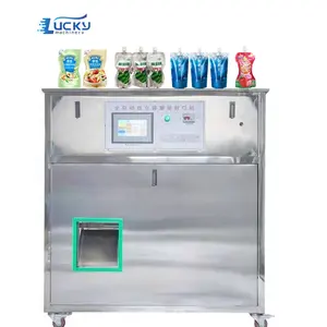 Máquina de enchimento de bico líquido, máquina de enchimento para bico líquido/para saquinho/saco