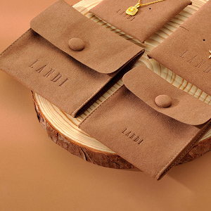 Artículos de Venta Caliente: Bolsas de Joyería de Microfibra con Hebilla, Almohadillas Insertables para Pendientes, Bolsas de Embalaje para Joyería - Product Image 2