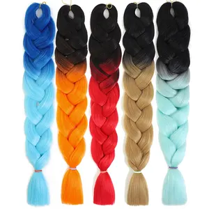 热卖ombre编织头发速卖通头发用于编织超编织头发32英寸165g