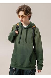 Sudadera con Capucha Personalizada, Estampado Degradado Lavado, Ecológica (Unisex), 370G, <span class=keywords><strong>Moda</strong></span> Casual de Invierno con Bolsillos - Product Image 2