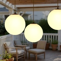 Lámpara Colgante Esférica Minimalista Nórdica, Moderna Lámpara LED de Bola, Decoración de Interiores, Lámpara de Techo para Comedor