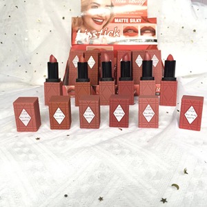 Juego de maquillaje de lápiz <span class=keywords><strong>labial</strong></span> hidratante mate, lápiz <span class=keywords><strong>labial</strong></span> aterciopelado de larga duración, brillo de labios desnudo duradero, juego de cosméticos de belleza, mate <span class=keywords><strong>labial</strong></span> - Product Image 5
