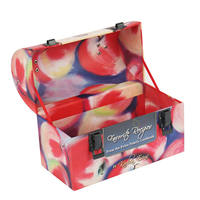 Caja de Almacenamiento Decorativa Vintage con Diseños Personalizados, Caja de Regalo de Cartón Resistente para Niñas