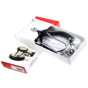 Estetoscopio de doble cabeza de doble cara médico multifuncional para adultos, estetoscopio de doble tubo de aleación de zinc - Product Image 6