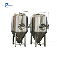 Bouilloire bouclée, 200l, vente en gros, réservoir de fermentation, prix en chine