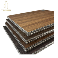 Panel de Nido de Abeja de Aluminio de 9 mm/12 mm para Materiales de Pared Interior Decorativos Ligeros/Techo, Suministro Directo