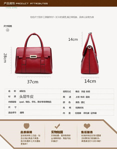 กระเป๋าถือผู้หญิงคุณภาพสูงสะพายไหล่แนวทแยงของผู้หญิงกระเป๋าแมสเซนเจอร์กระเป๋าถือหนังแท้ใหม่ - Product Image 2