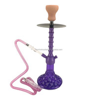 Shisha Hookah en plastique acrylique, kit Portable, accessoires pour chicha, Shisha Hookah, lot de pièces