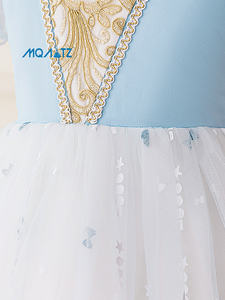 Vestido temático <span class=keywords><strong>de</strong></span> presentación <span class=keywords><strong>de</strong></span> gimnasia para niños, tutú <span class=keywords><strong>de</strong></span> Cosplay <span class=keywords><strong>de</strong></span> <span class=keywords><strong>Elsa</strong></span> Anna, traje <span class=keywords><strong>de</strong></span> baile <span class=keywords><strong>de</strong></span> Ballet para Niñas para Halloween AL081 - Product Image 5