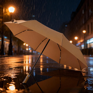 Parapluie pliant automatique de 25 pouces, grande taille, pour adultes, personnalisable avec logo, idéal pour le camping - Product Image 3