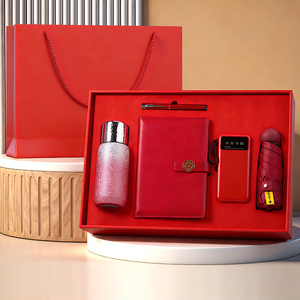 Set de Regalo de Masajeador Cervical Inteligente con Batería Externa de 10000mAh y Botella Térmica, Paquete de Bienestar Corporativo para el Agradecimiento a los Empleados - Product Image 5