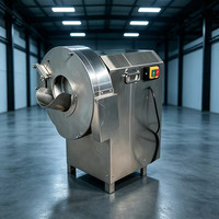 Máquina Industrial de Alta Velocidad para Cortar en Tiras, Rebanar y Procesar Jengibre y Zanahoria, Ahorra Trabajo