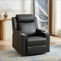 Fauteuil de beauté multifonctionnel moderne et inclinable en bois massif, pliable, pour salon, bureau, manucure et relaxation