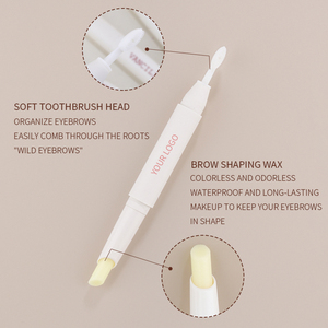 <span class=keywords><strong>Crayon</strong></span> à sourcils double embout végétalien personnalisé en gros, marque privée, maquillage en vrac, <span class=keywords><strong>crayon</strong></span> gel à sourcils waterproof avec brosse - Product Image 4