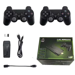 M8 mini console per videogiochi chiavetta USB 64G lettore palmare wireless uscita TV HD 4K integrata console per videogiochi retrò portatile