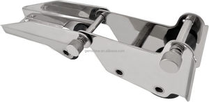 Rouleau d'<span class=keywords><strong>ancre</strong></span> double pliable en acier inoxydable 316, 330 mm, pivotant à charnière, poli, pour quincaillerie marine - Product Image 2