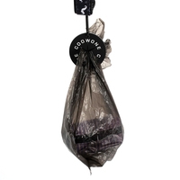 Sacs de crottes de chien en silicone anti-odeurs avec distributeur et clip de laisse légers pour les grossistes de fournitures pour animaux de compagnie