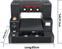 Nouvelle imprimante DTF/DTG tout-en-un A1/A2/A3 avec tête Epson, semi-automatique, numérique, garantie 1 an, compacte et polyvalente pour l'habillement