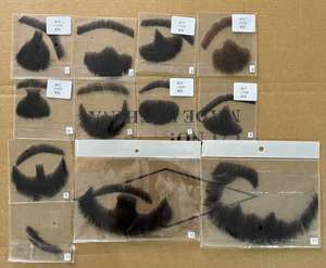 Barba de Cabra Realista, 100% Cabello Humano, Color Marrón, para Disfraces de Halloween, Maquillaje Masculino, Entretenimiento/Teatro/Fiesta/Película - Product Image 6