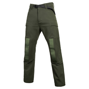 Pantalones Tácticos Casuales de Lona Impermeable con Botones, Elásticos, con Múltiples Bolsillos, para Senderismo, Trabajo, Correr, Talla Grande - Product Image 4