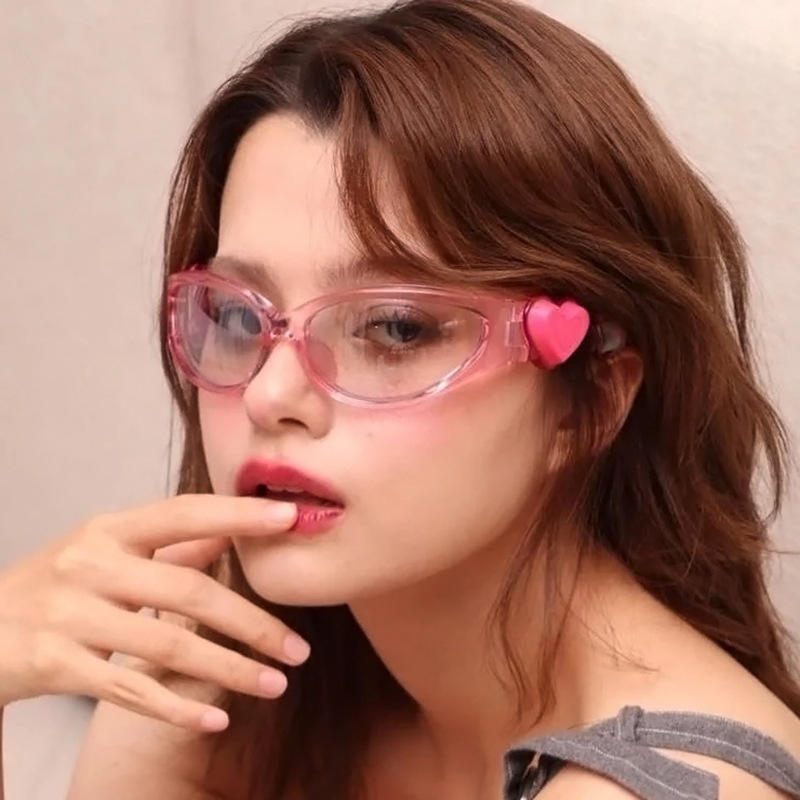 2025 New Trend Girl Neon Candy Color Sun Glasses Sports Frame Women  Sunglasses