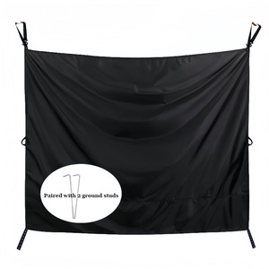 Car Sunshade Curtain Rear <b>Window</b> Blackout Breathable Privacy Partition For Truck Van SUV Outdoor Use - Product Image 5