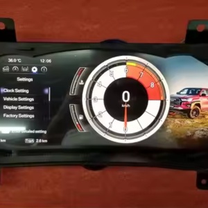 Navihua Modification <b>for</b> Toyota Hilux 2015-2020 LCD Virtual Cockpit Instrument Digital Cluster Cockpit Panels <b>Speedometer</b> - Product Image 4