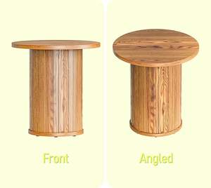 Modern Farmhouse-Style <span class=keywords><strong>Heart</strong></span>-<span class=keywords><strong>Shaped</strong></span> Mesa de Café Transformável End Side <span class=keywords><strong>Tea</strong></span> <span class=keywords><strong>Table</strong></span> para o Lobby do Hotel ou Home Uso Sala - Product Image 5