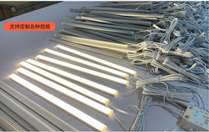 ตู้ตู้เสื้อผ้าปิดภาคเรียนนำแสงรายละเอียดเชิงเส้นไม่มีการออกแบบแสงจ้านำอลูมิเนียมรายละเอียดสำหรับเฟอร์นิเจอร์ - Product Image 5