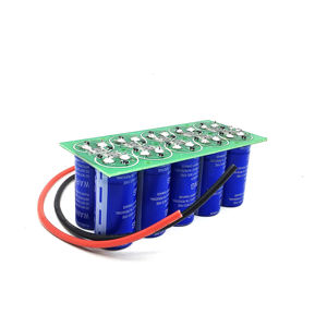 Nuovo di zecca 27V 12F per auto a doppio strato modulo supercondensatore 2.7V 120F Farad condensatore per alimentazione di riserva - Product Image 4