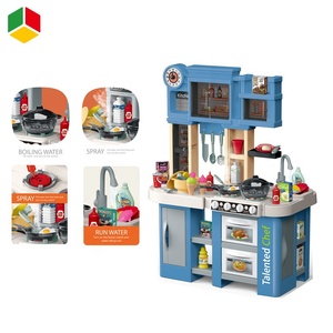 Casa de brinquedo de cozinha qs alta qualidade, jogo de fingir, comida de simulação, utensílios de cozinha, spray de água fervente, fingir, jogar, brinquedo de cozinha, conjunto para crianças - Product Image 4