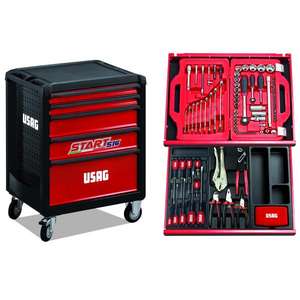 USAG - U05168127E ARRANQUE RODILLO ARRANQUE-5 CAJONES, CON SURTIDO 146 PCS. -TALLERES EAN 8001150016479 ROLLING - Product Image 1