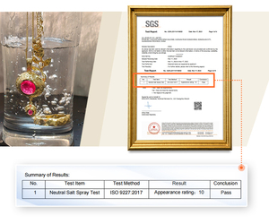 Đầy đủ tùy chỉnh phụ nữ trang sức ngọc trai đặt tối giản ngọc trai thả bông tai vòng cổ thiết lập - Product Image 5