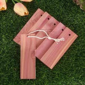 Bloques de Virutas de <span class=keywords><strong>Madera</strong></span> de Cedro Natural - Colgante Rectangular para Armarios y Zapateros del Hogar, Repele Insectos, Previene <span class=keywords><strong>Polillas</strong></span>, Elimina - Product Image 5