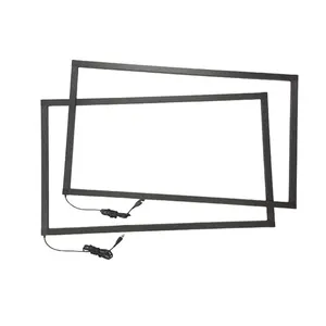2023 Werkseitig hochwertiger ir Touch Frame 10/20 Punkt 4:3/16:9 Ir Multi-Touchscreen-Overlay-Kit-Rahmen Für LCD-Kioske und LED-TV