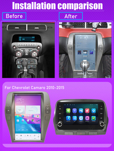 Pemutar Multimedia mobil <span class=keywords><strong>Android</strong></span> 128GB, Radio mobil navigasi GPS Carplay nirkabel otomatis untuk Chevrolet Camaro 2010-2015 - Product Image 6