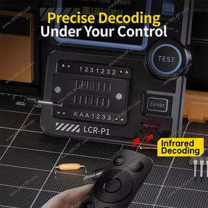 Probador de transistores FNIRSI, probador de condensadores, probador de componentes electrónicos SMD, medidor <span class=keywords><strong>LCR</strong></span> - Product Image 5