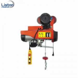 מנוף חשמלי מיני 220V בהתאמה אישית מהמפעל, נייד, 1000 ק\"ג, כבל פלדה 20 מטר, שלט רחוק, כלי בנייה חדש - Product Image 5