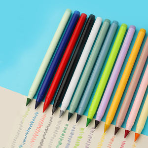 Crayon <span class=keywords><strong>de</strong></span> couleur éternelle 13 couleurs sans affûtage LOGO personnalisable Promotion dessin effaçable crayons <span class=keywords><strong>de</strong></span> couleur pour enfants - Product Image 1