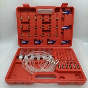 MEDSEN Kunststoff-<span class=keywords><strong>Diesel</strong></span>-Injektor-Diagnose-Durchflussmesser-Adapter-Set, 18 Common-Rail-Adapter, <span class=keywords><strong>Tester</strong></span>, Fahrzeugwerkzeug, Zylinderdurchfluss-Einfachmessgerät - Product Image 3