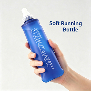 Gourde pliable 300 ml en TPU, bouteille souple, anti-fuite, sans BPA, ultralégère pour la course à pied, le trail, la randonnée, <span class=keywords><strong>les</strong></span> activité<span class=keywords><strong>s</strong></span> de plein air - Product Image 4