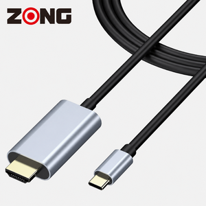 Câble vidéo et audio certifié 4K 60Hz tressé Type-C vers <span class=keywords><strong>HDMI</strong></span>, vente en gros directe usine - Product Image 1