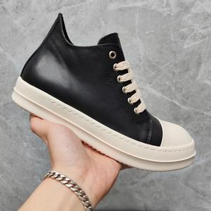 รองเท้าหนังคุณภาพสูง ดีไซน์หรูหราทันสมัย ยี่ห้อ Owens สำหรับผู้ชายและผู้หญิง ใส่ได้ทุกฤดู (ฤดูใบไม้ผลิ/ฤดูร้อน/ฤดูหนาว) กันลื่น ระงับกลิ่นอับ สวมใส่สบาย - Product Image 4