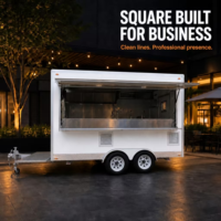 Camion de restauration Wetruth USA Standard avec équipement de cuisine complet, restaurant mobile personnalisé pour café, pizza, barbecue et traiteur
