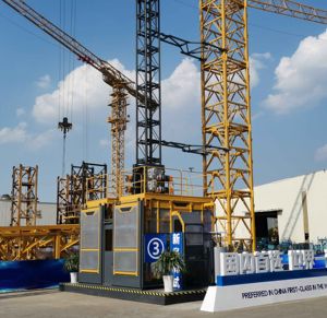 新しいダブルケージ建设エレベーターホイストSC200/200ES1 Buildersホイスト - Product Image 1